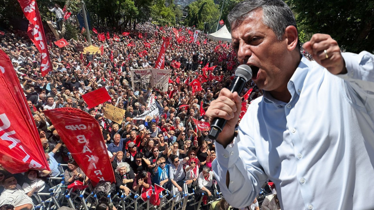 Özgür Özel'in Güvenpark'taki  konuşması