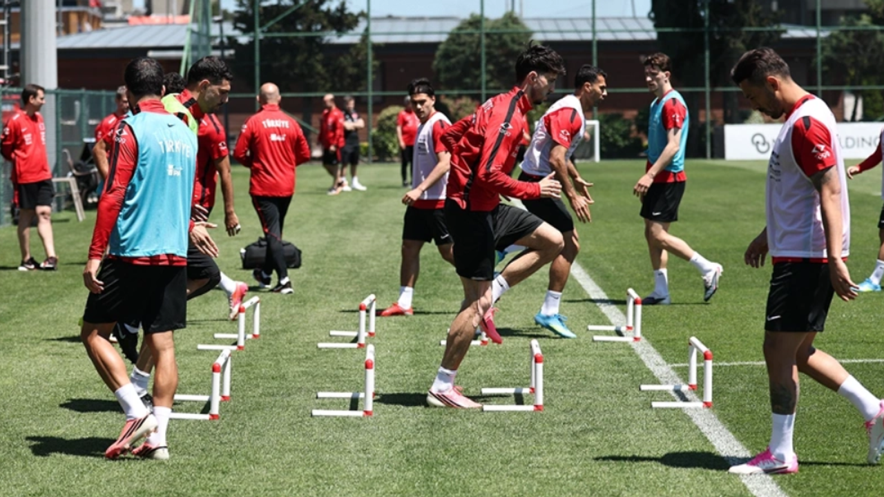 A Milli Takım, Kuzey Makedonya Maçı İçin Taktik Çalışmalarına Devam Ediyor