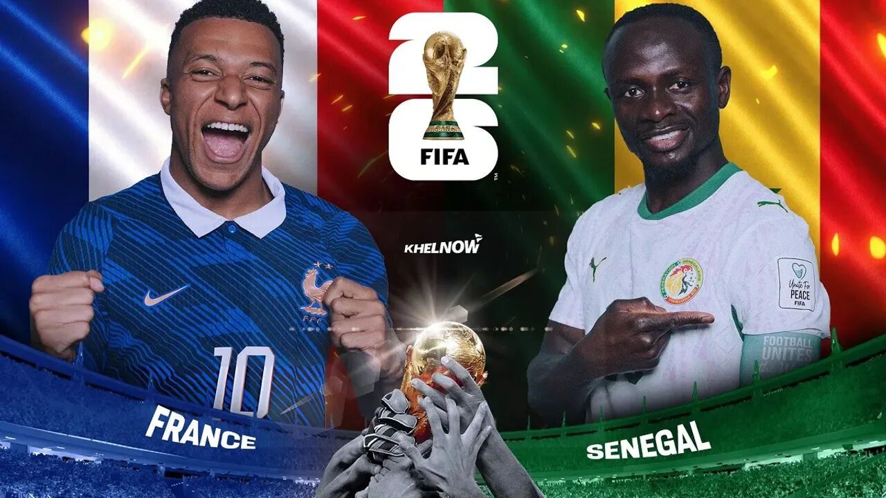 Fransa ve Senegal 2026 FIFA Dünya Kupası'nda Karşılaşıyor: Maç 16 Haziran'da Saat 22.00'de Fransa ve Senegal 2026 FIFA Dünya Kupası'nda Karşılaşıyor: Maç 16 Haziran'da Saat 22.00'de