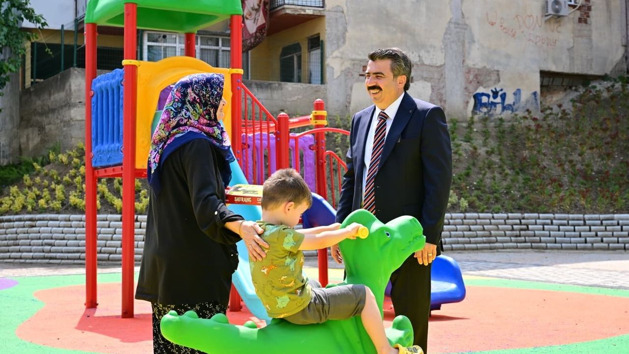 Bursa Yıldırım’da 6 park yenilendi