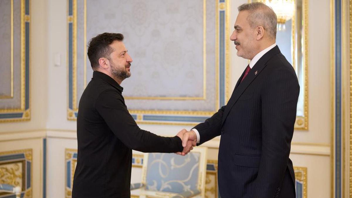 Zelenskiy, barışın sağlanmasına yönelik çabaları için Türkiye ve Bakan Fidan’a teşekkür etti