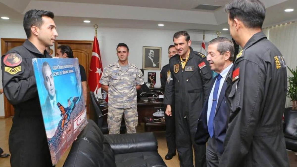 KKTC Dışişleri Bakanı Ertuğruloğlu: "Türk F 16’ları ile büyük gurur duyuyoruz"