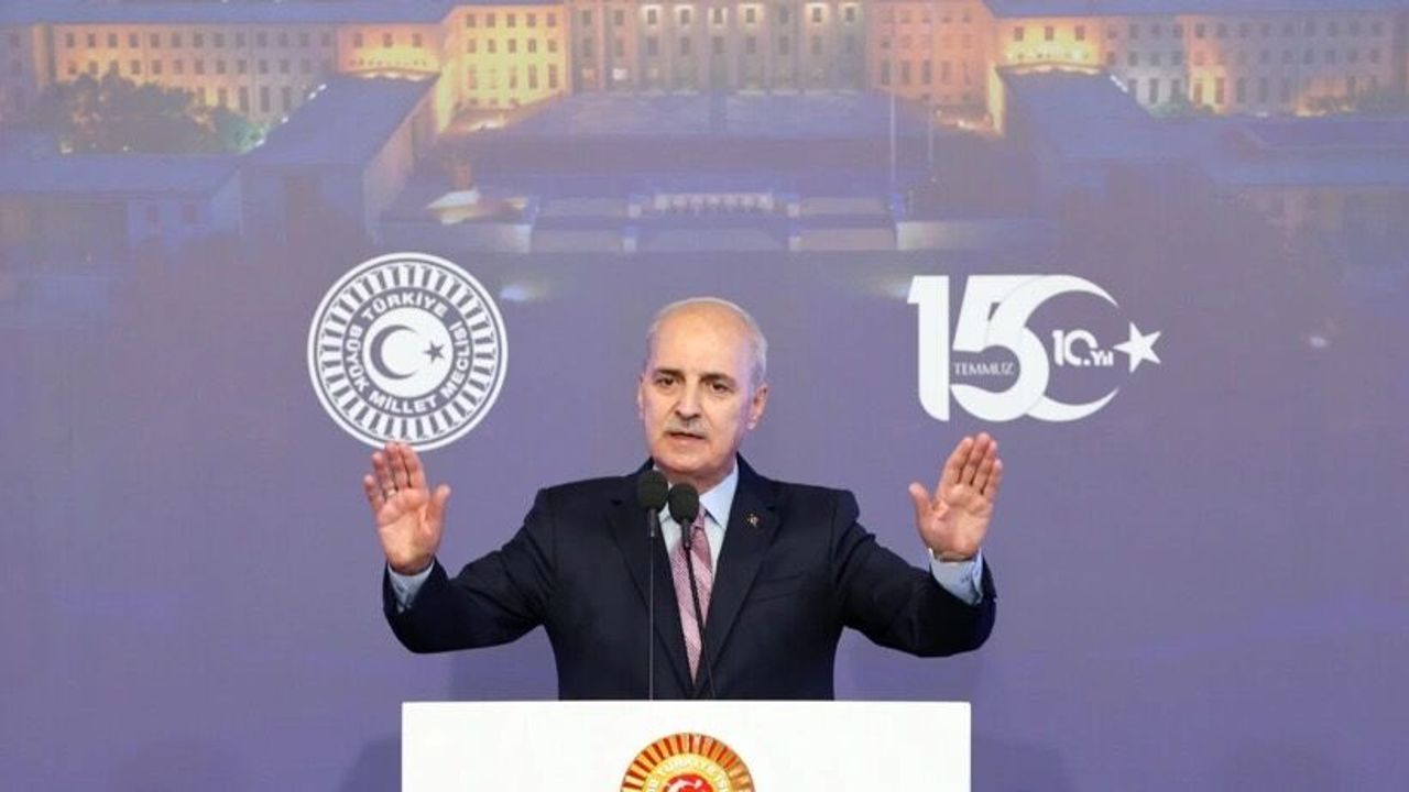 Kurtulmuş 15 Temmuz töreninde 'Terörsüz Türkiye' dedi