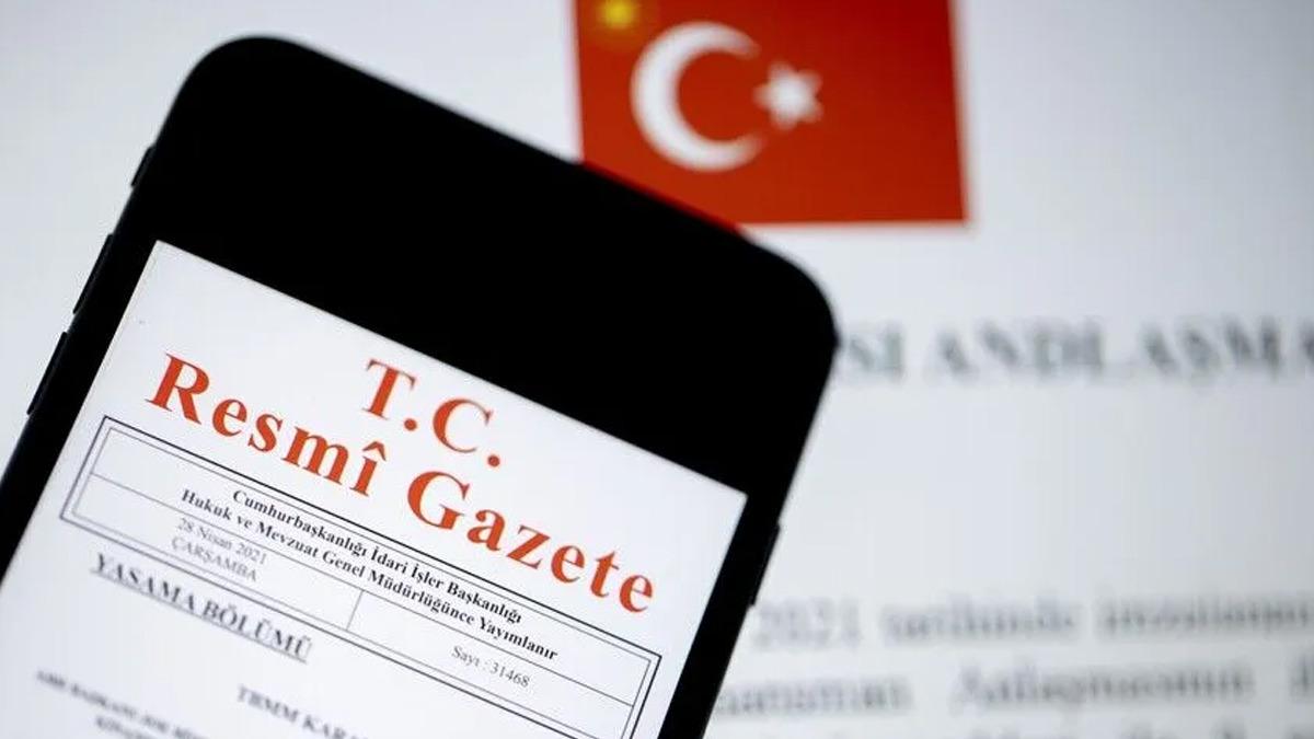 Cumhurbaşkanlığı tarafından yapılan atamalar Resmi Gazete’de
