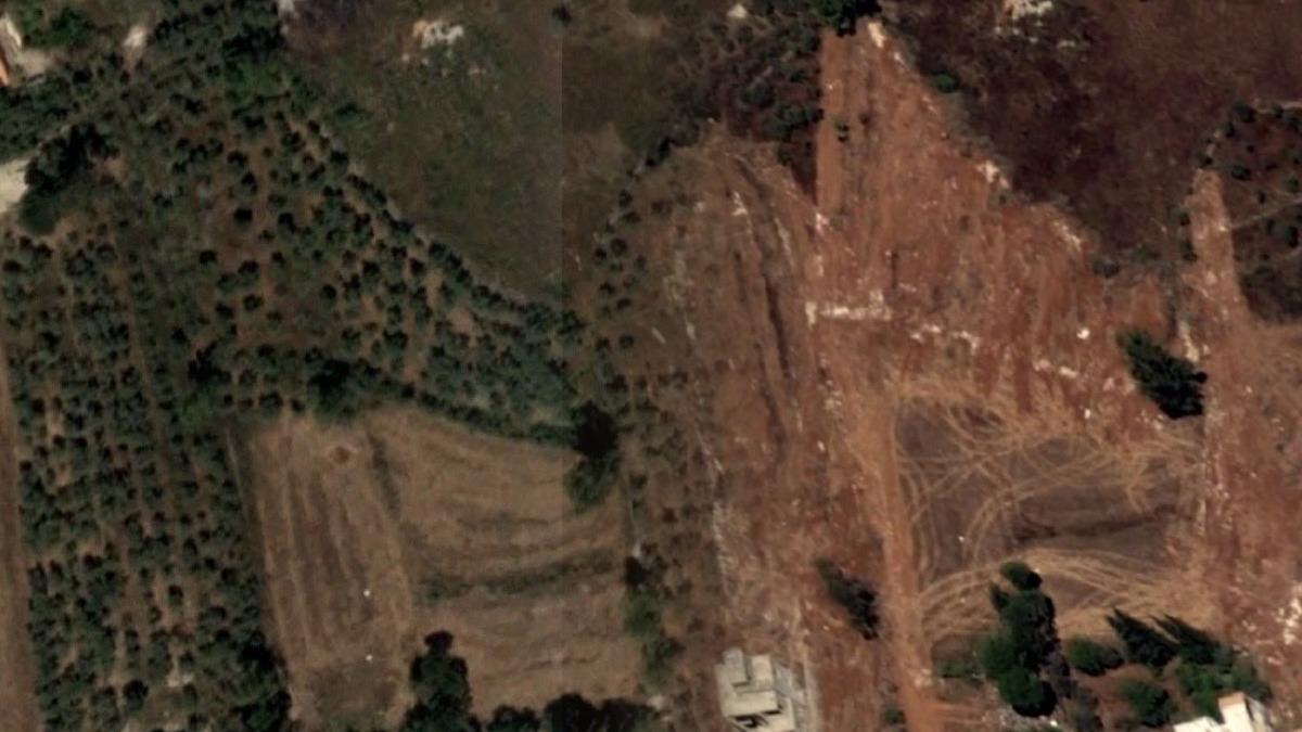İsrail Ordusu, Lübnanlı Ailenin 600 Zeytin Ağacını Sökerek Taşındı