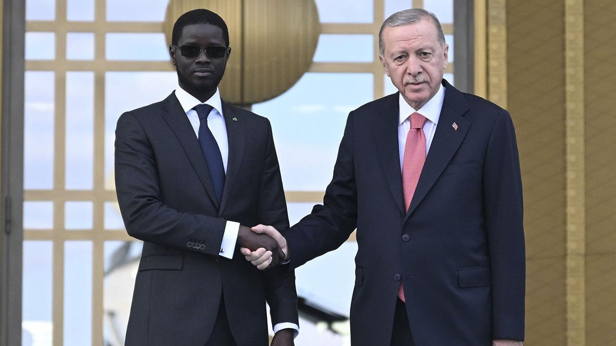 Erdoğan ve Faye, Türkiye Senegal İlişkilerini Görüştü
