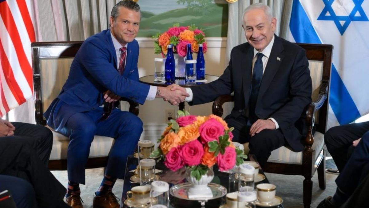 Netanyahu, ABD Savunma Bakanı Hegseth ile Görüştü